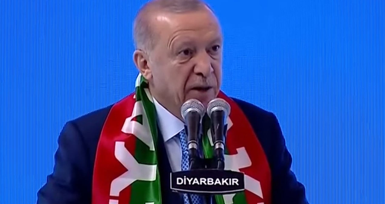 Erdoğan Diyarbakır’da: Birliğimizi yılanlara yedirmeyeceğiz