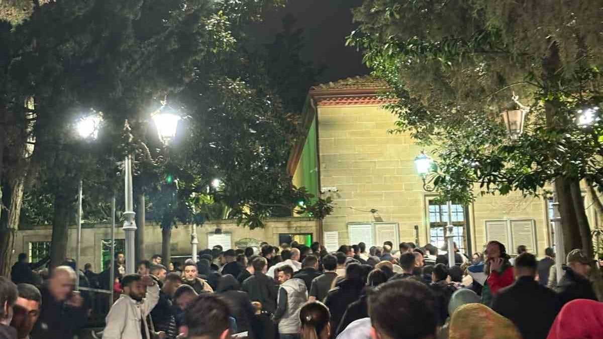 Kadir Gecesi’nde Yuşa Tepesi’ne ziyaretçi akını